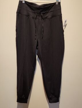 Old Navy Black Women's Jogger pants with Drawstring Sz L